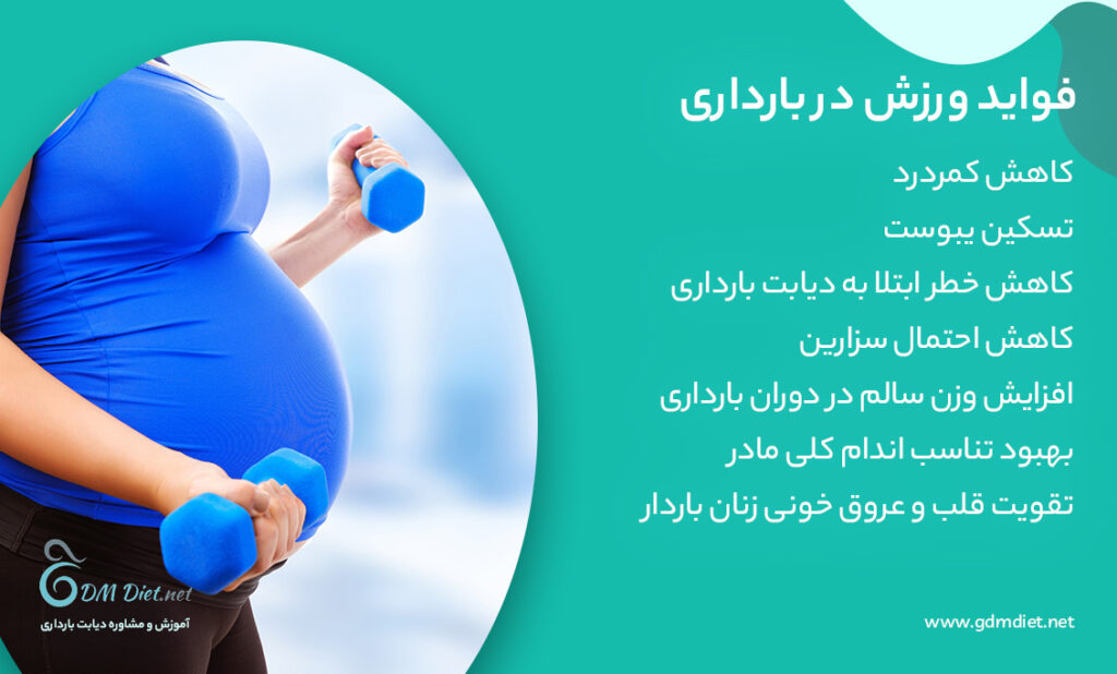 فواید ورزش بارداری