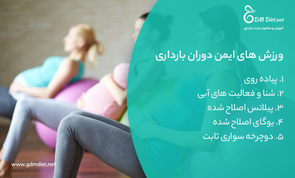 ایمن ترین ورزش های دوران بارداری