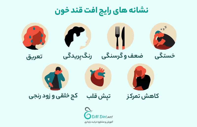 علائم افت قند در بارداری