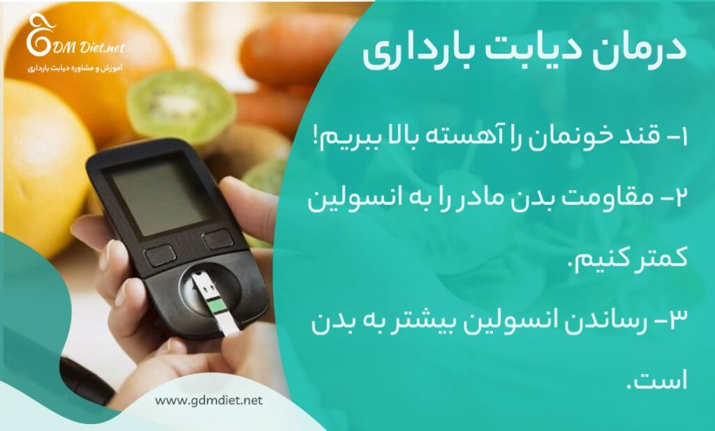 درمان دیابت بارداری