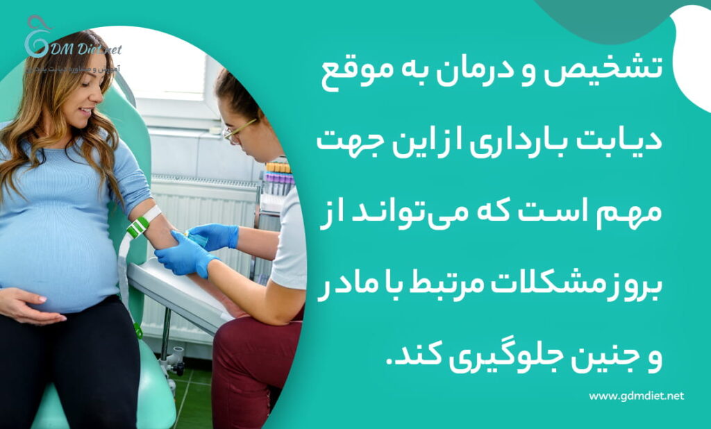 اهمیت تشخیص و درمان به موقع دیابت بارداری