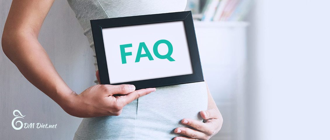 سوالات متداول مادران باردار دیابتی